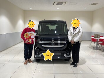 スペーシアカスタムご納車させていただきました！！！